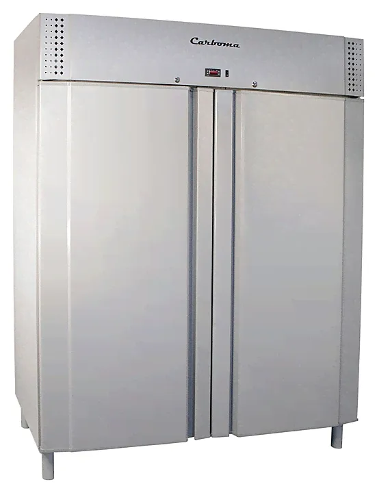 Холодильный шкаф R1400 Carboma INOX-0