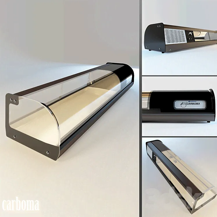 Витрина барная Carboma BXCB-1,5 - Магазин - 3D модель