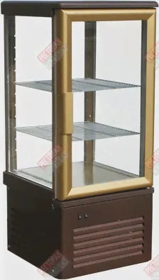 Шкаф кондитерский CARBOMA D4 VM 120-1 (R120C бежево-коричневый)