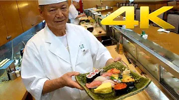 Tokyo Best Sushi / The art of Sushi making - 寿司 - すし - 4K Ultra HD