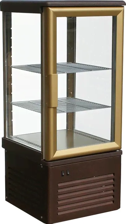 Кондитерская витрина CARBOMA R120C LATIUM (D4 VM 120-1) Шоколад / золото (0109-0102)